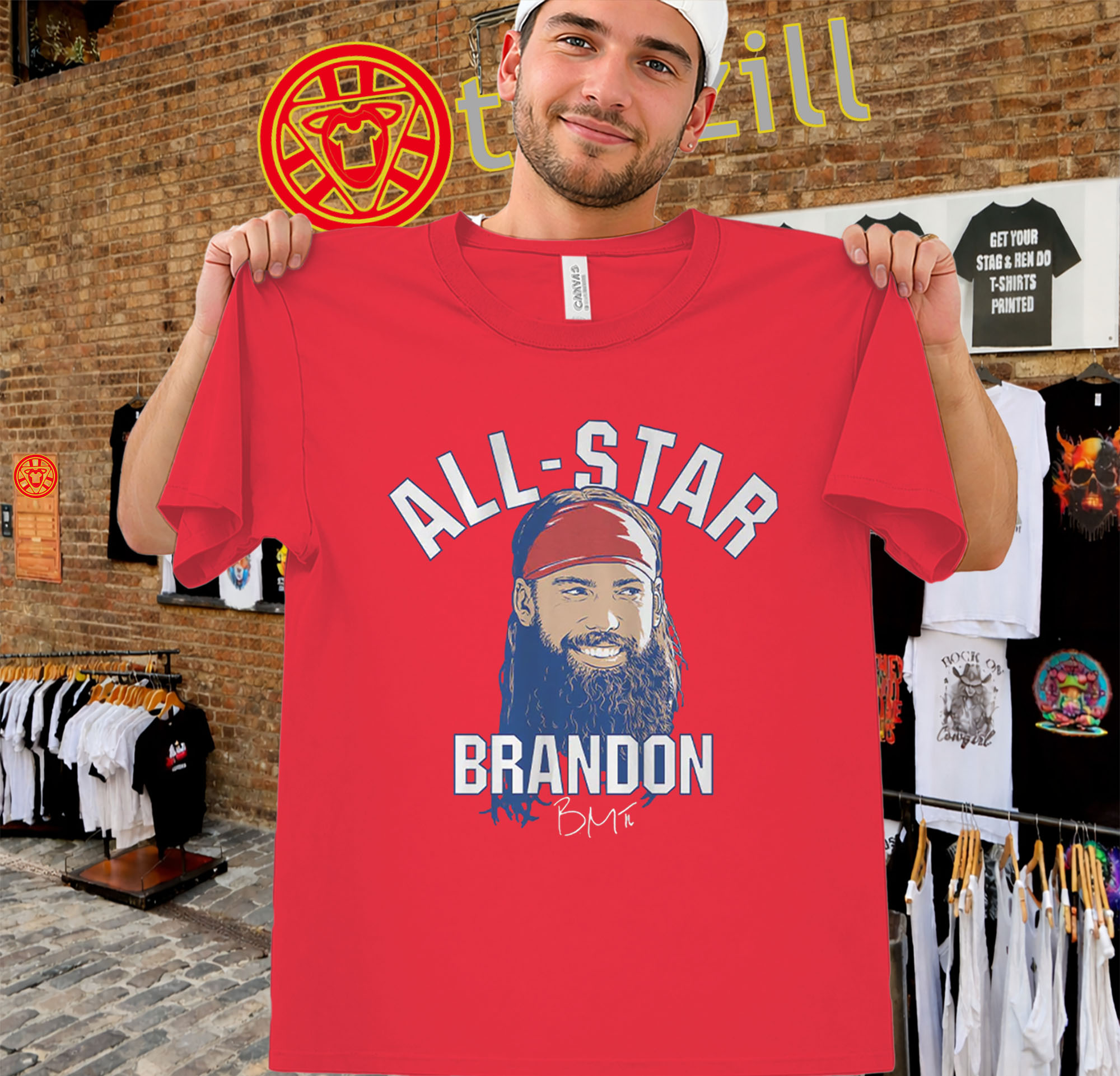 All-Star Brandon Shirt - Brandon Marsh Phillies All-Star Vote