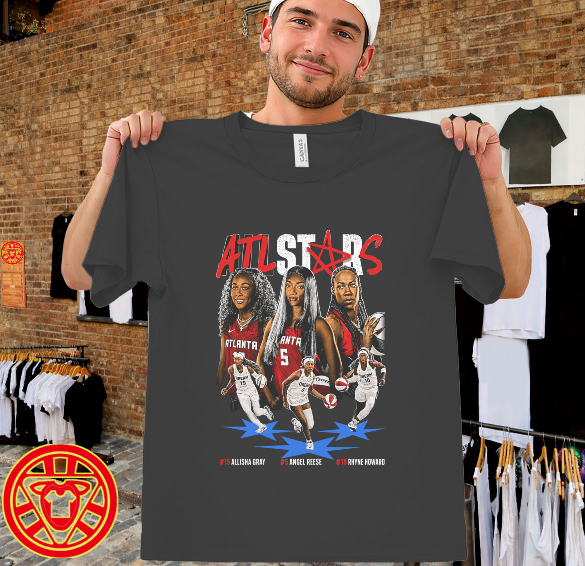 Atlanta Dream Angel Reese WNBA Tee-men-design