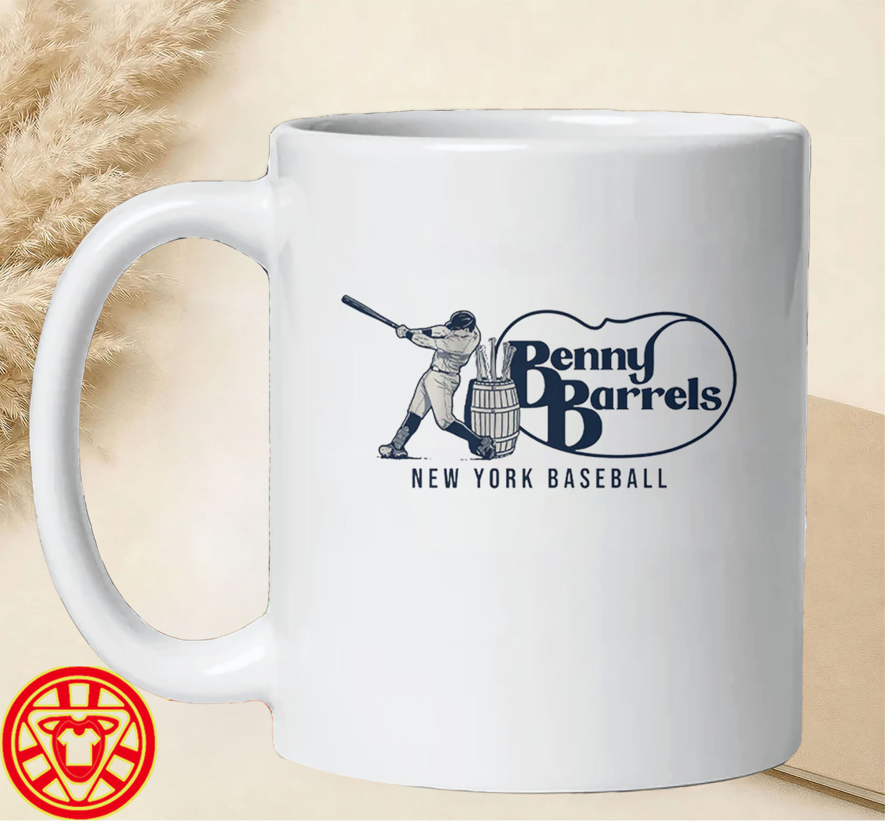 Ben Rice Benny Barrelsmug-design