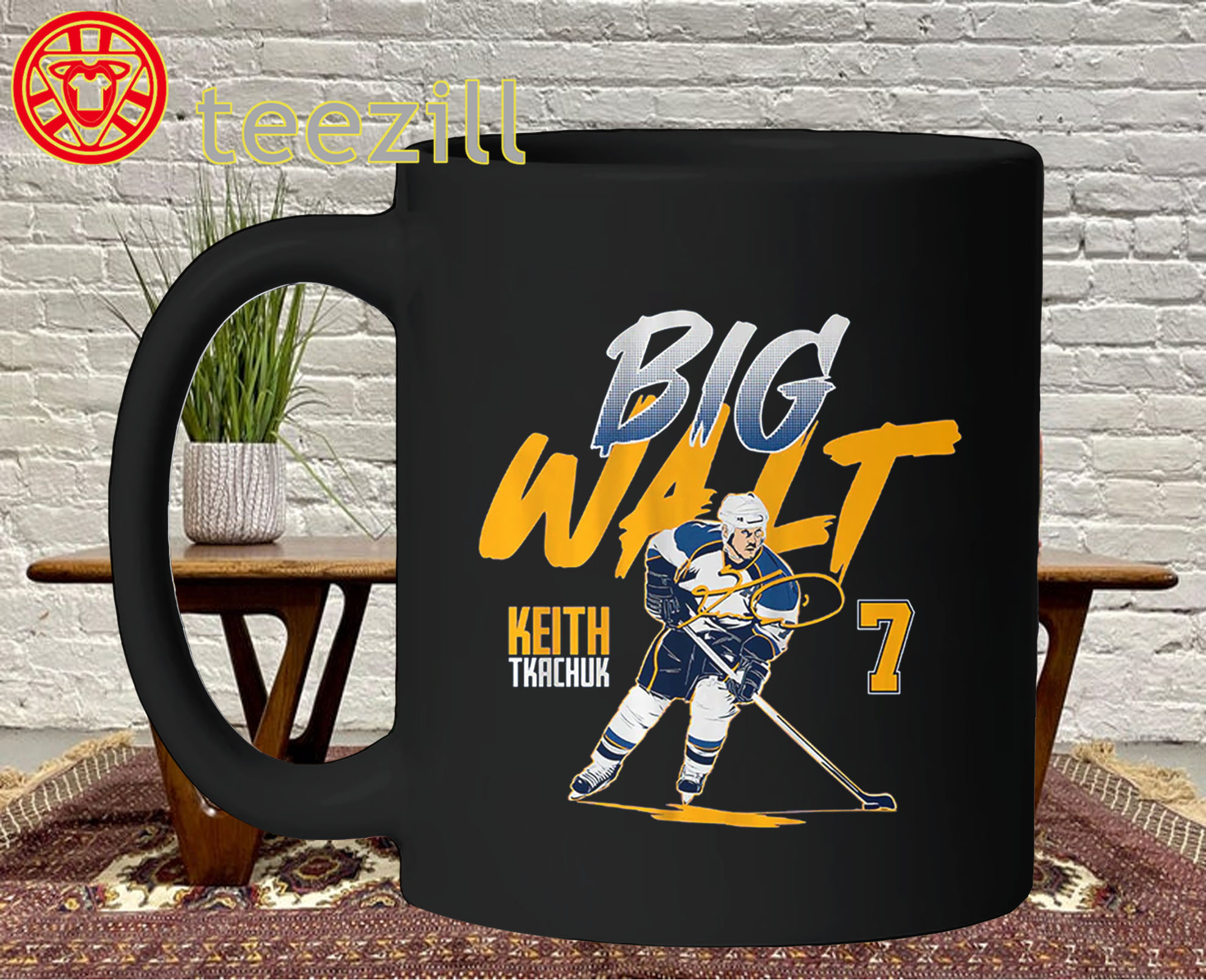 Big Walt Shirt - Keith Tkachuk St. Louis Blues Legend Mug