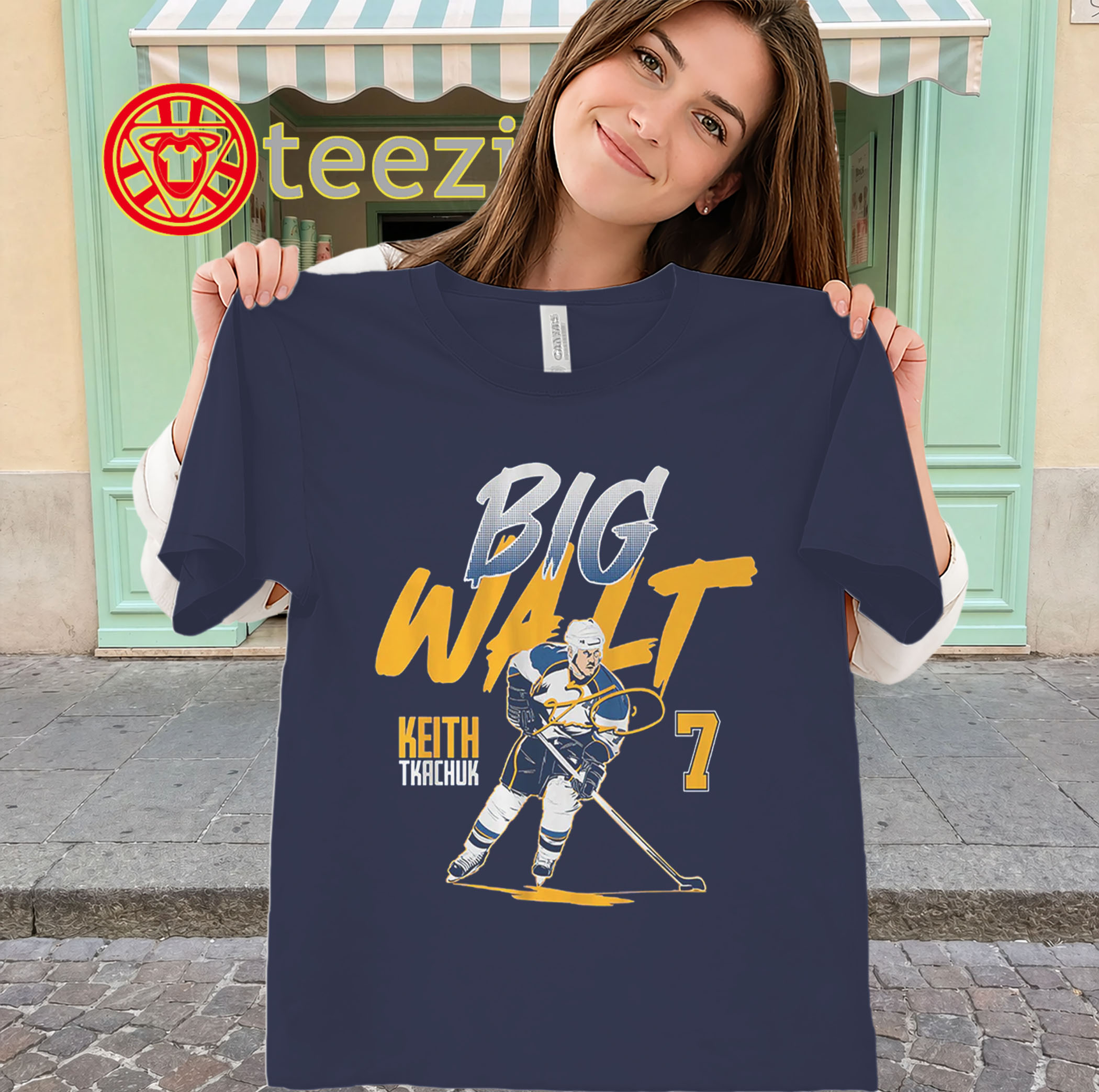 Big Walt Shirt - Keith Tkachuk St. Louis Blues Legend Tee-classic