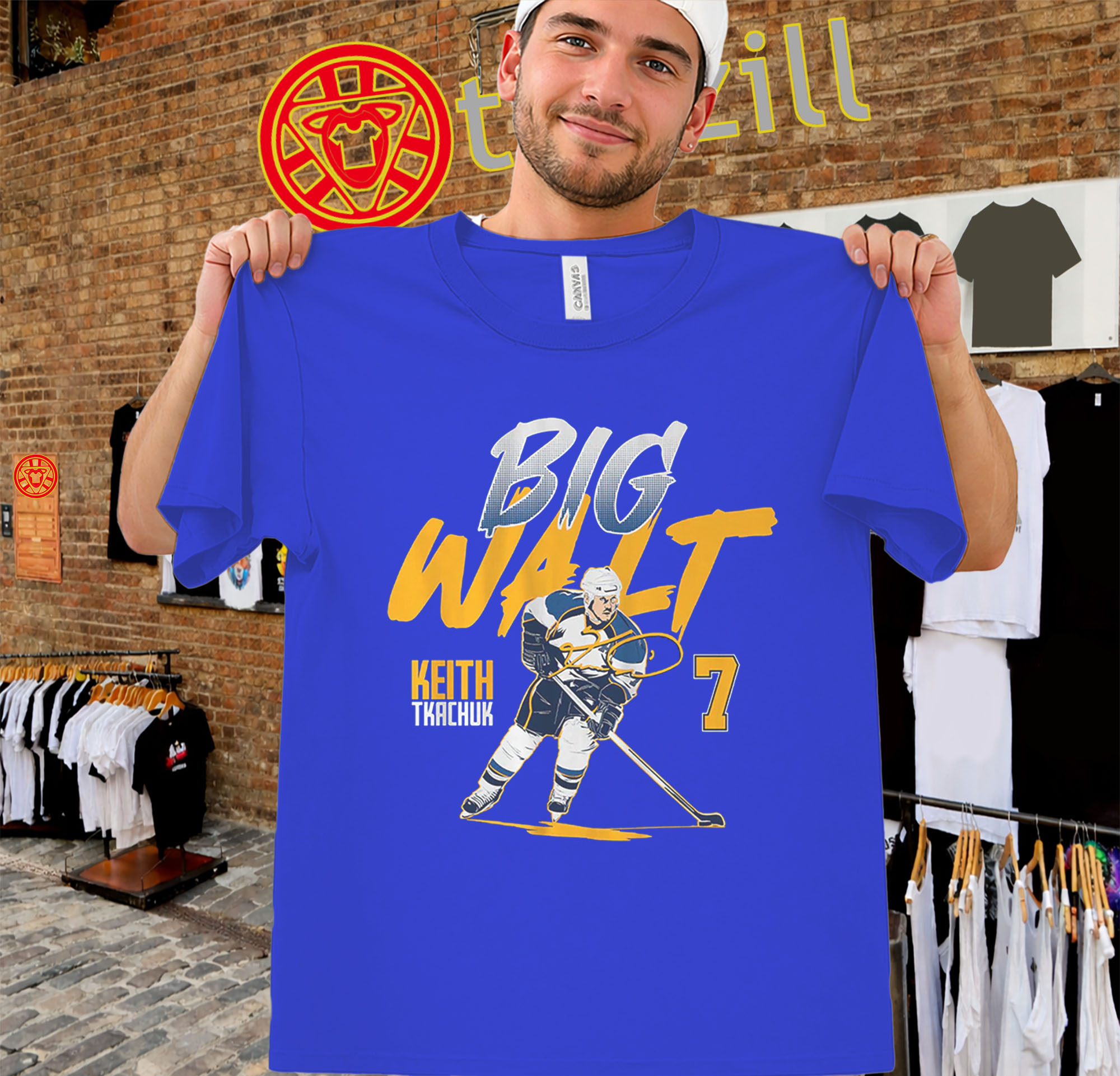 Big Walt Shirt - Keith Tkachuk St. Louis Blues Legend Tee