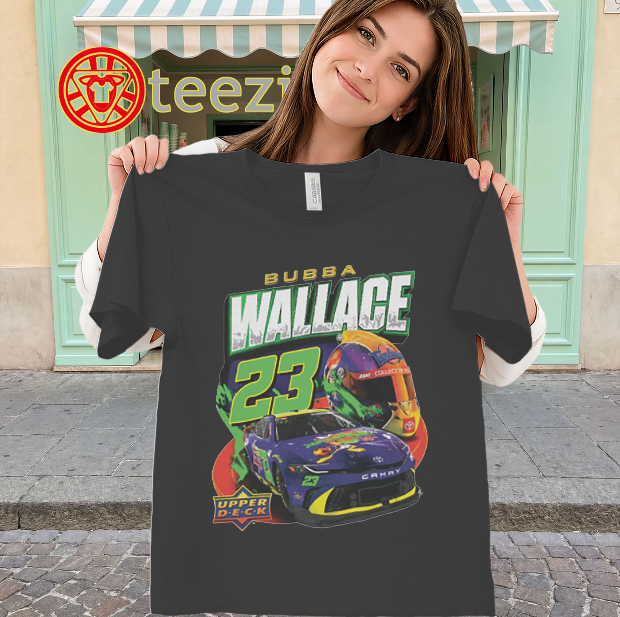 Bubba Wallace Upper D.E.C.K Shirt - Space Jam 23XI Racing Tee