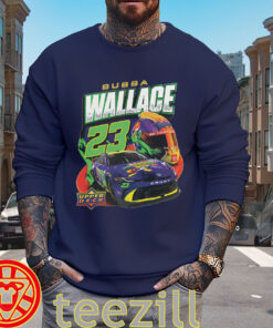 Bubba Wallace Upper D.E.C.K Shirt - Space Jam 23XI Racing Tees weater