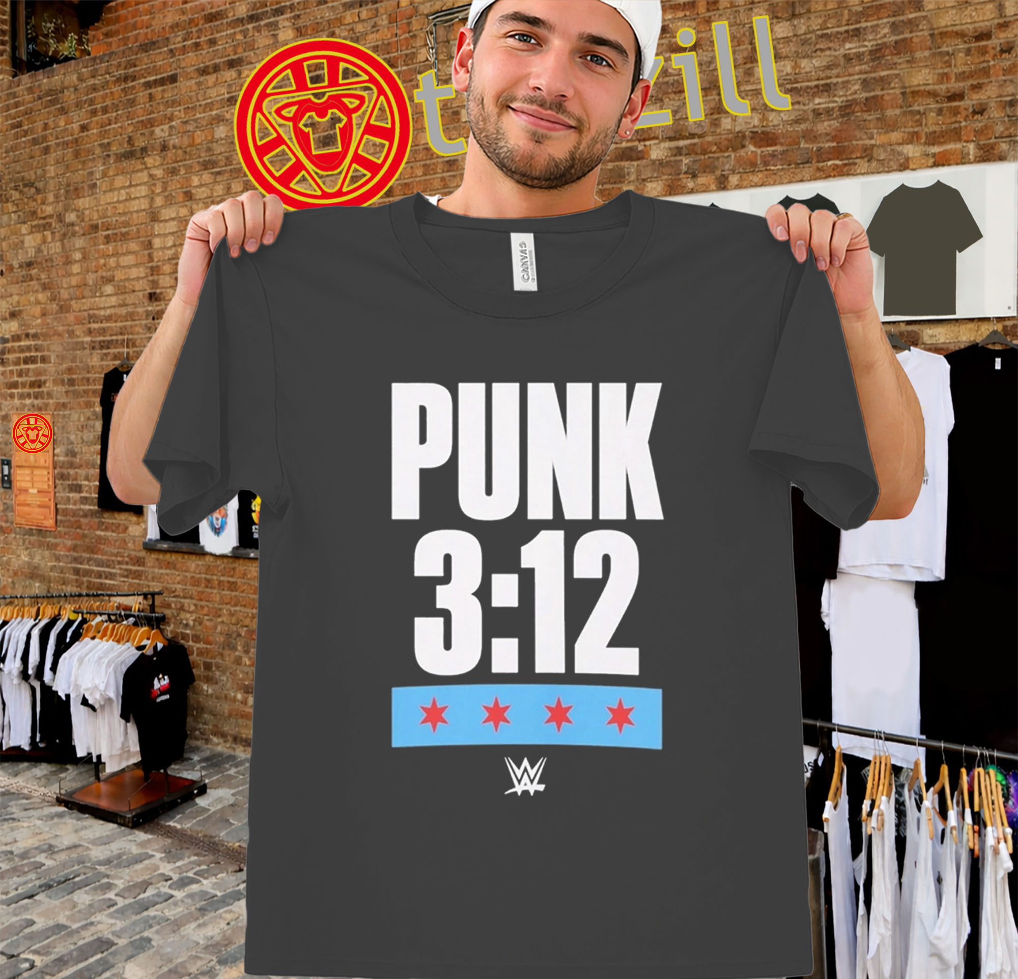 CM Punk Wrestling Fan Tee