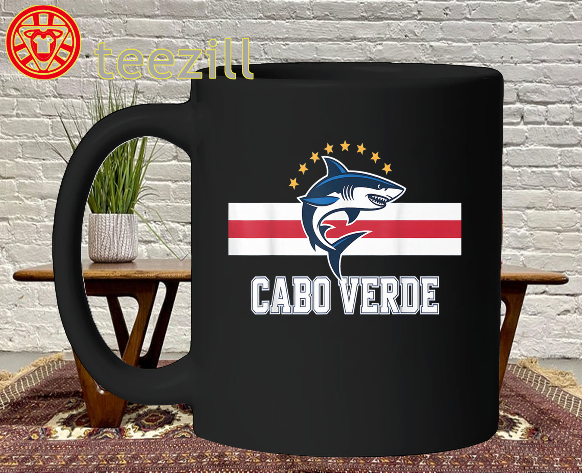 Cabo Verde Flag Shirt - Proud Cape Verde Roots Tee Mug