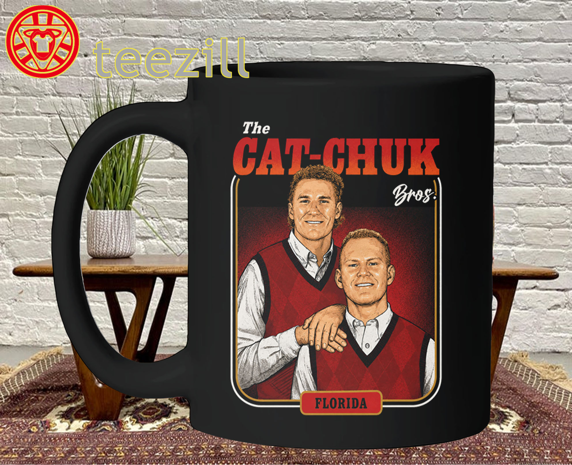Cat-Chuk Bros Shirt - Matthew Brady Tkachuk Florida Panthers Mug