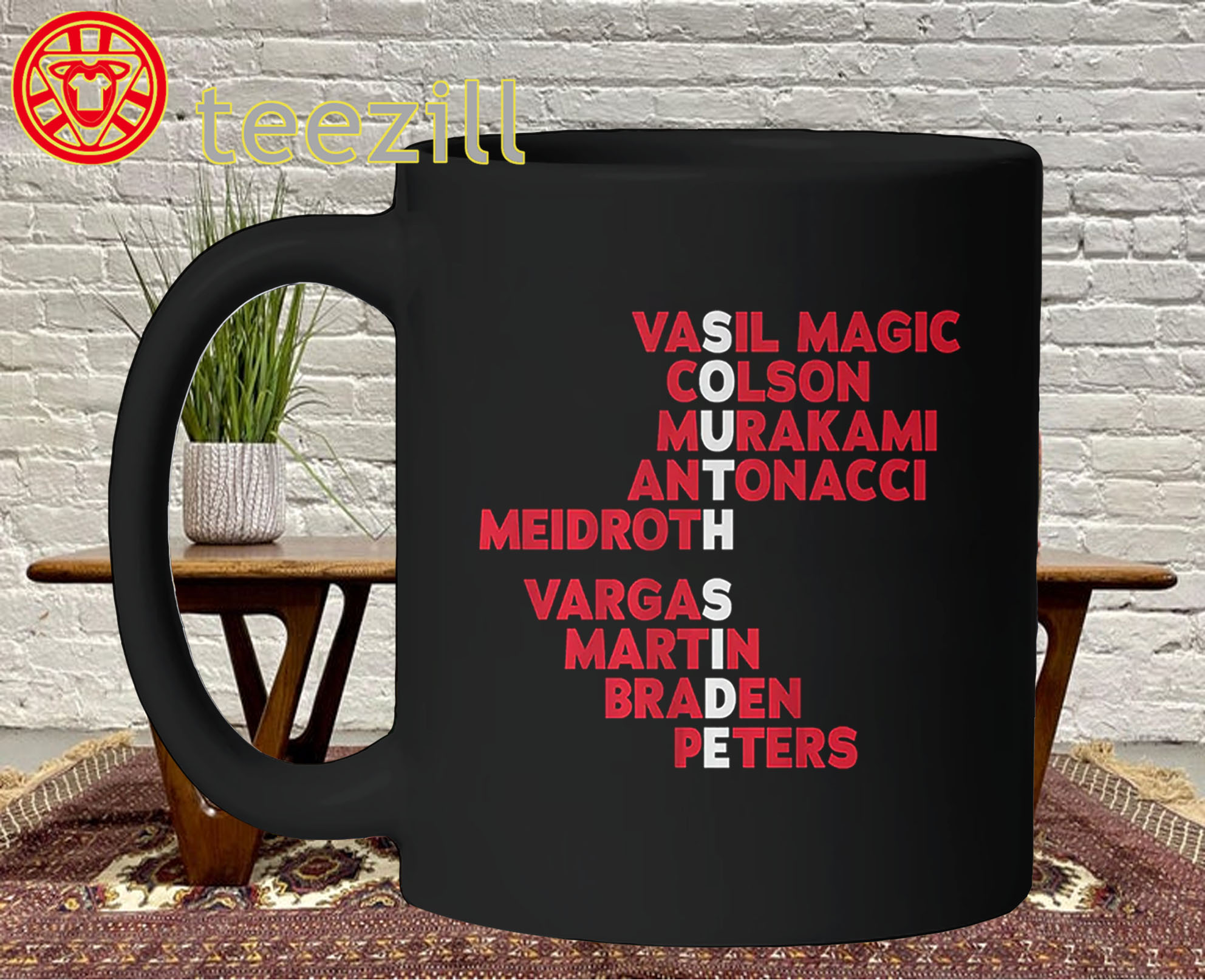 Chicago South Side Baseball Names Shirt Mug