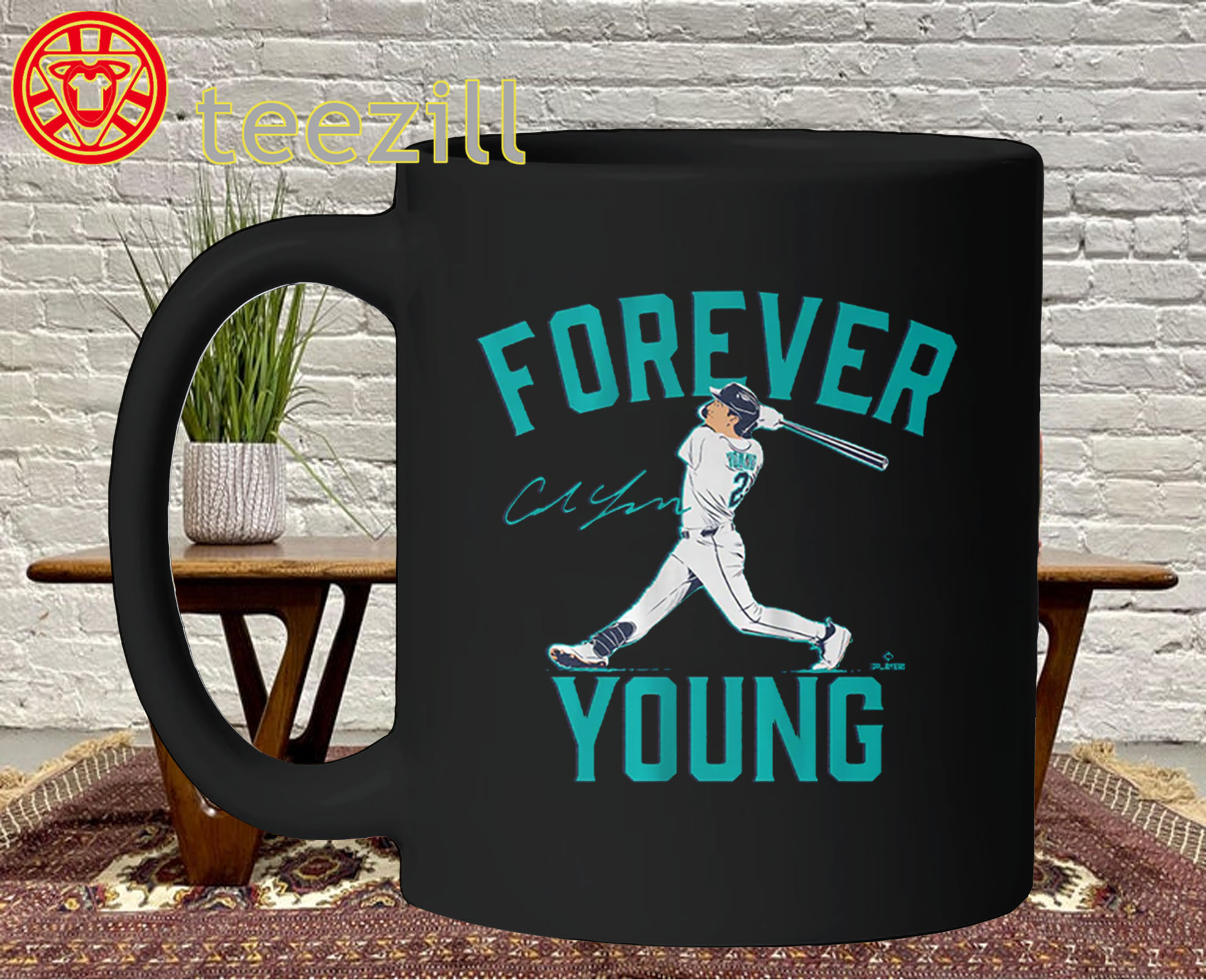 Cole Young Seattle Baseball Legend Mug
