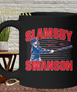 Dansby Swanson Chicago Baseball Shirt - Slamsby Graphic Mug