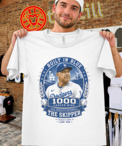 Dave Roberts Shirt - Dodgers 1000 Career Wins Skipper