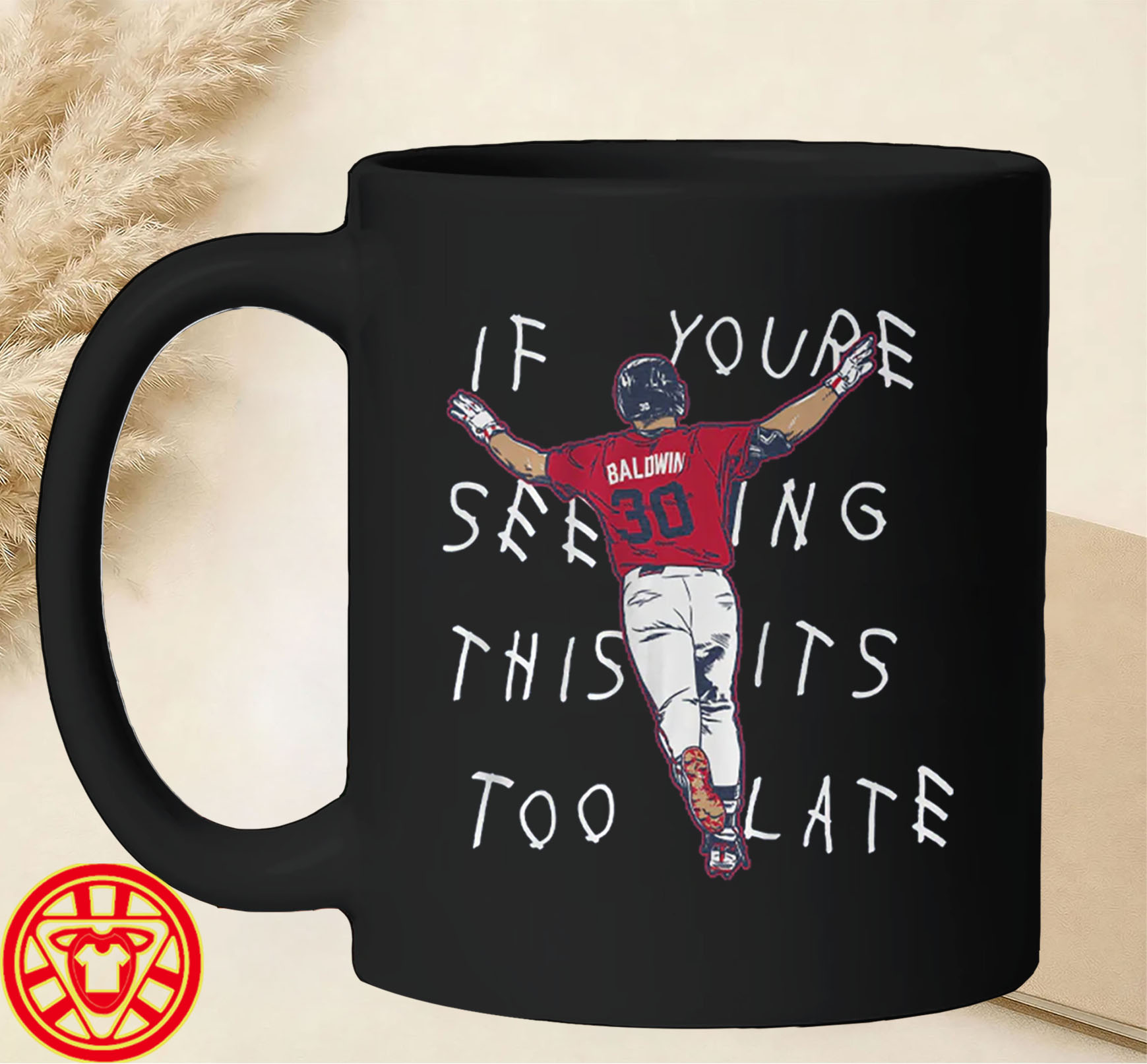 Drake Baldwin Atlanta Braves Baseball Tee-mug-design