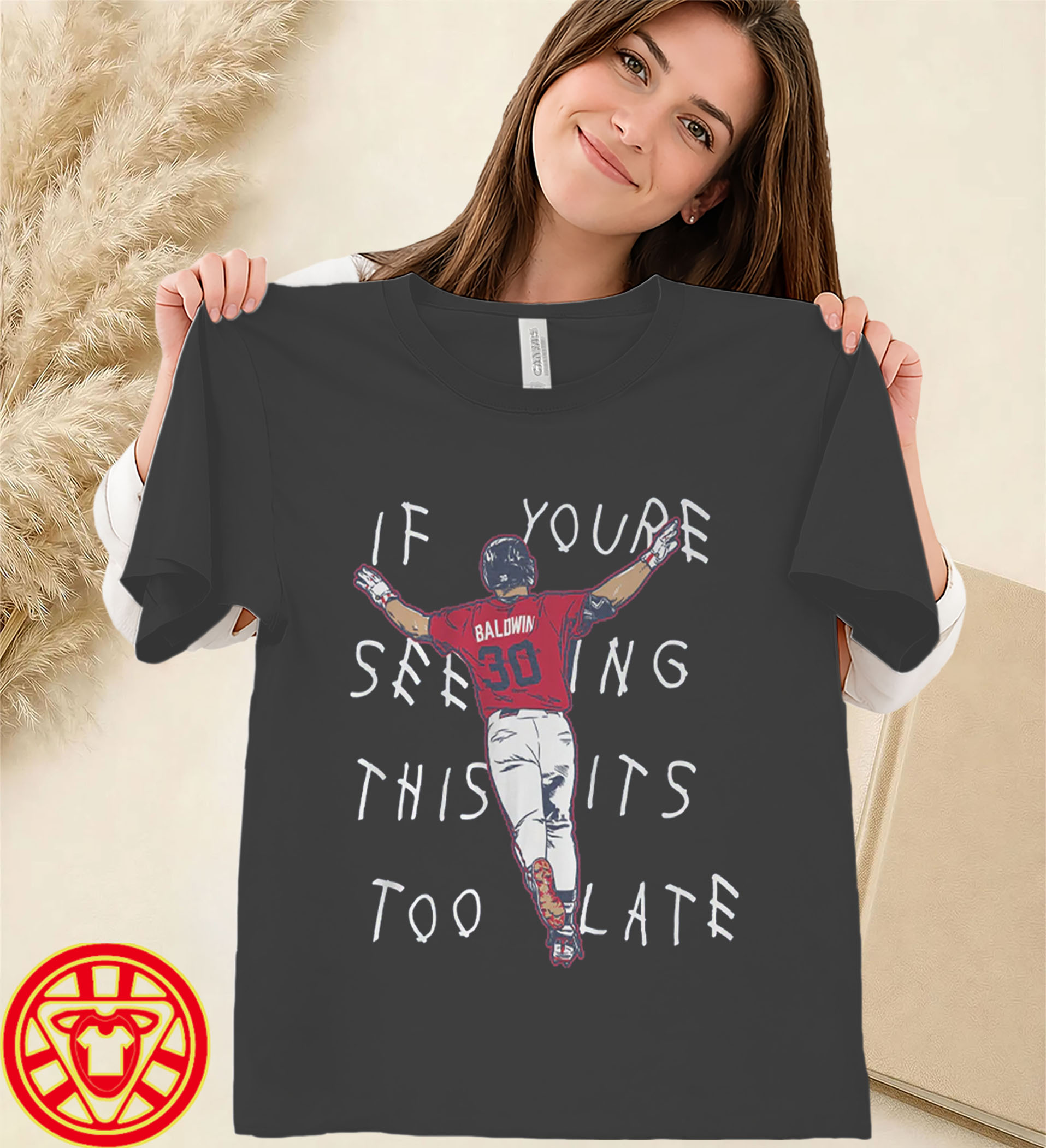 Drake Baldwin Atlanta Braves Baseball Tee-women-design