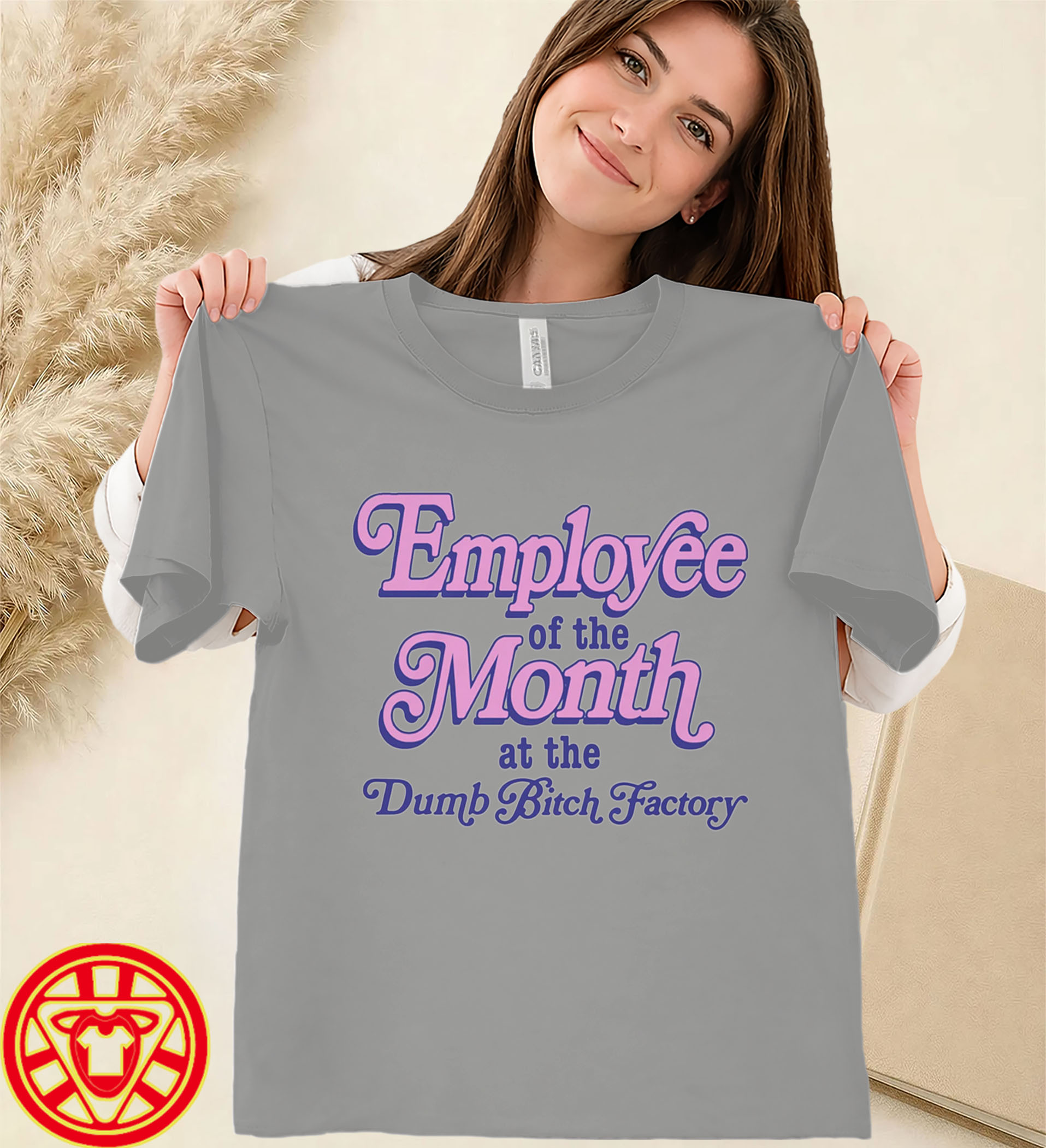Dumb Bitch Factory Sarcastic Quote Tee-women-design