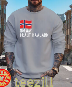 Erling Haaland Braut Shirt – Norway Soccer Tee sweater