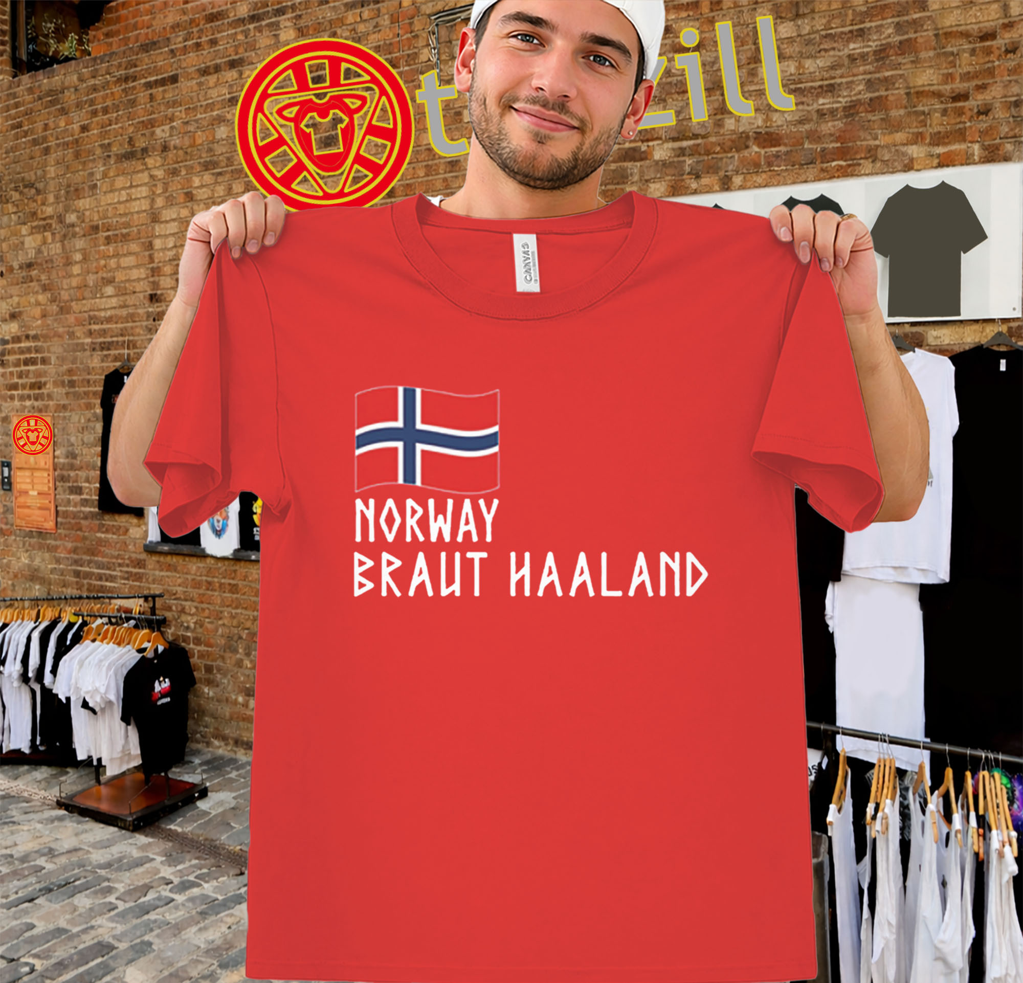 Erling Haaland Braut Shirt – Norway Soccer Tee