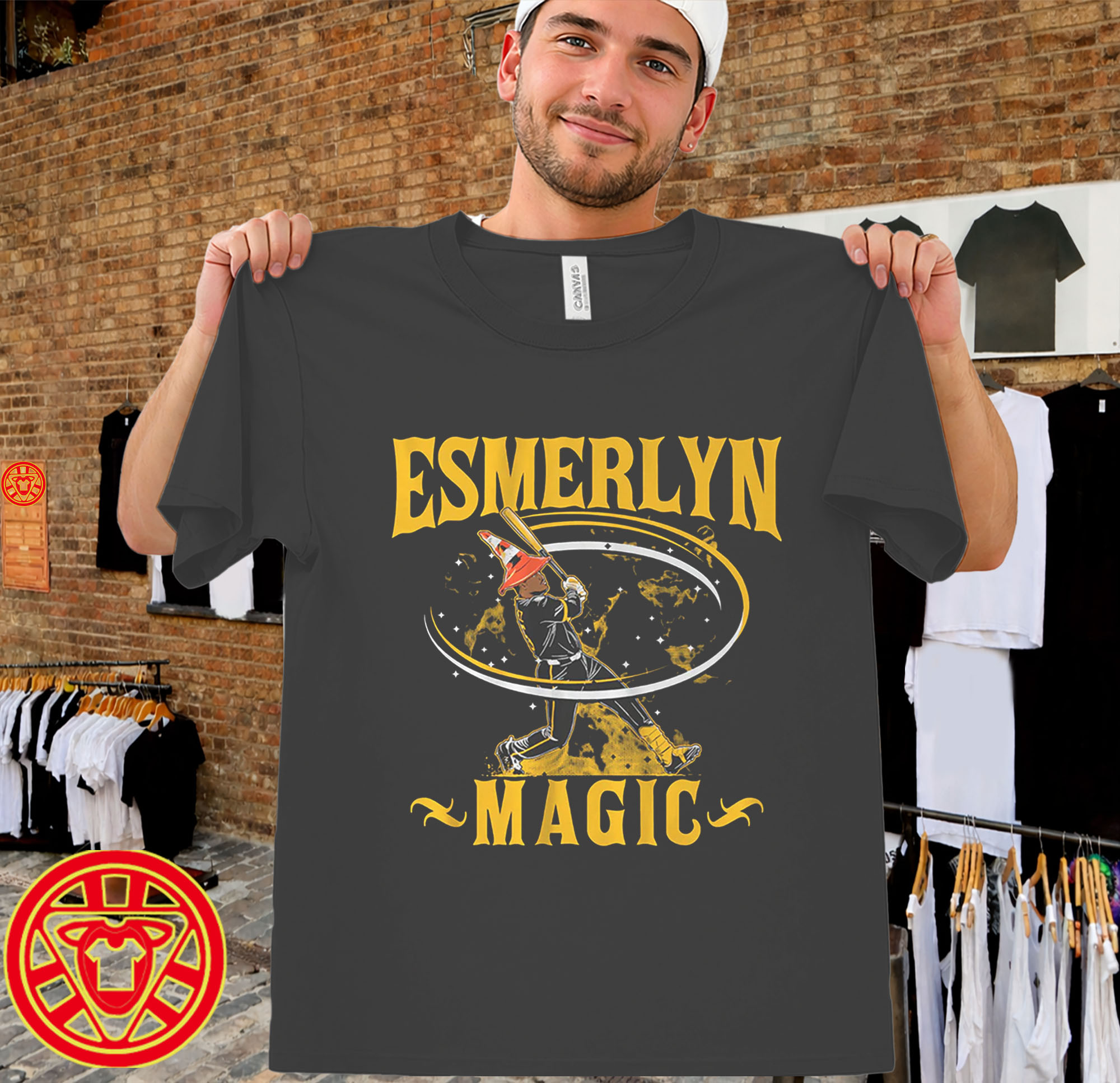 Esmerlyn Valdez Pittsburgh Baseball Tee-men-design