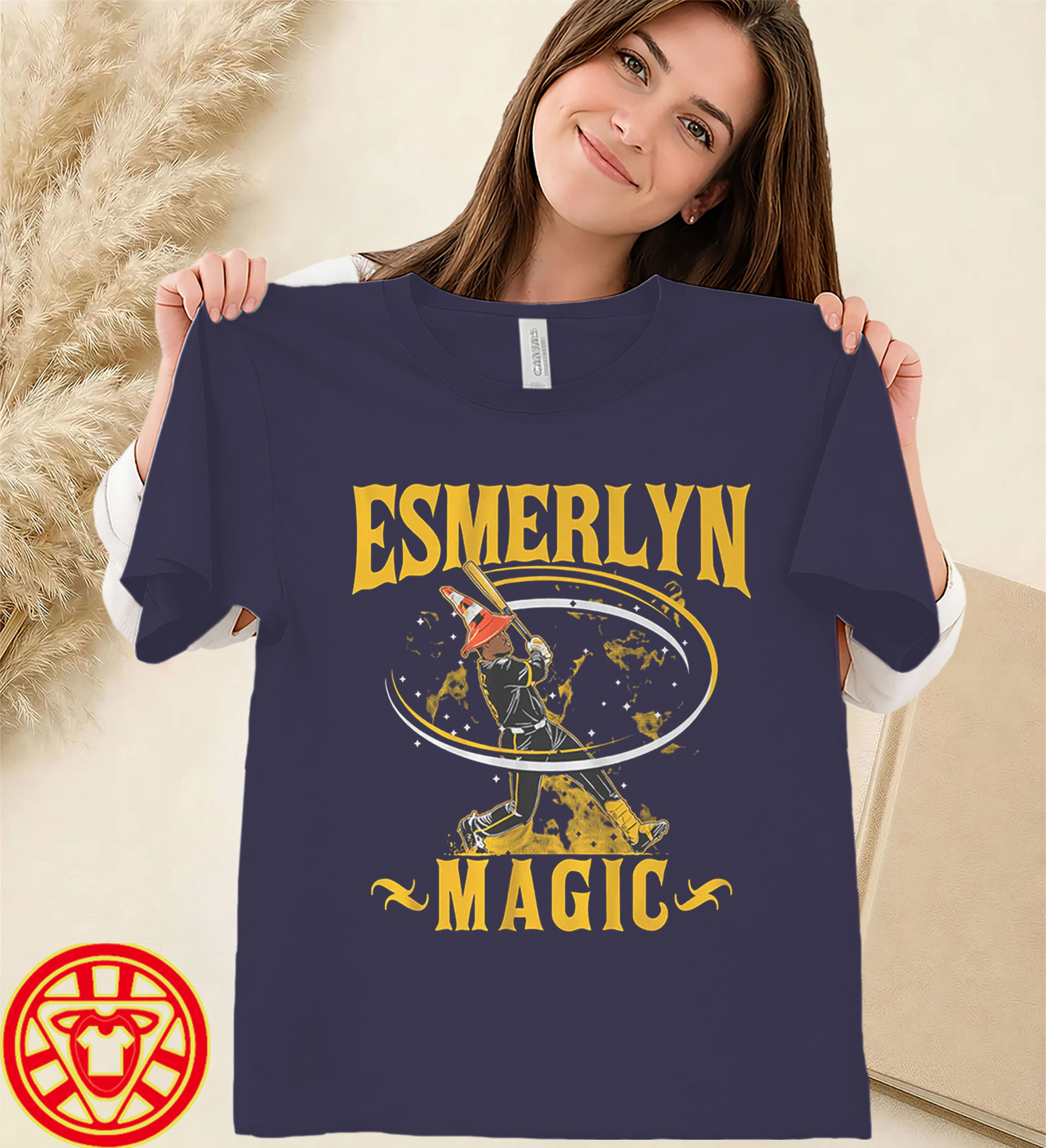 Esmerlyn Valdez Pittsburgh Baseball Tee-women-design