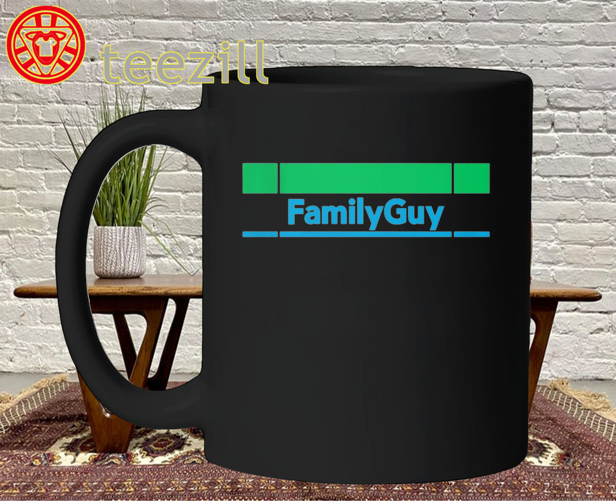 Family Guy Family Mart Shirt Mug