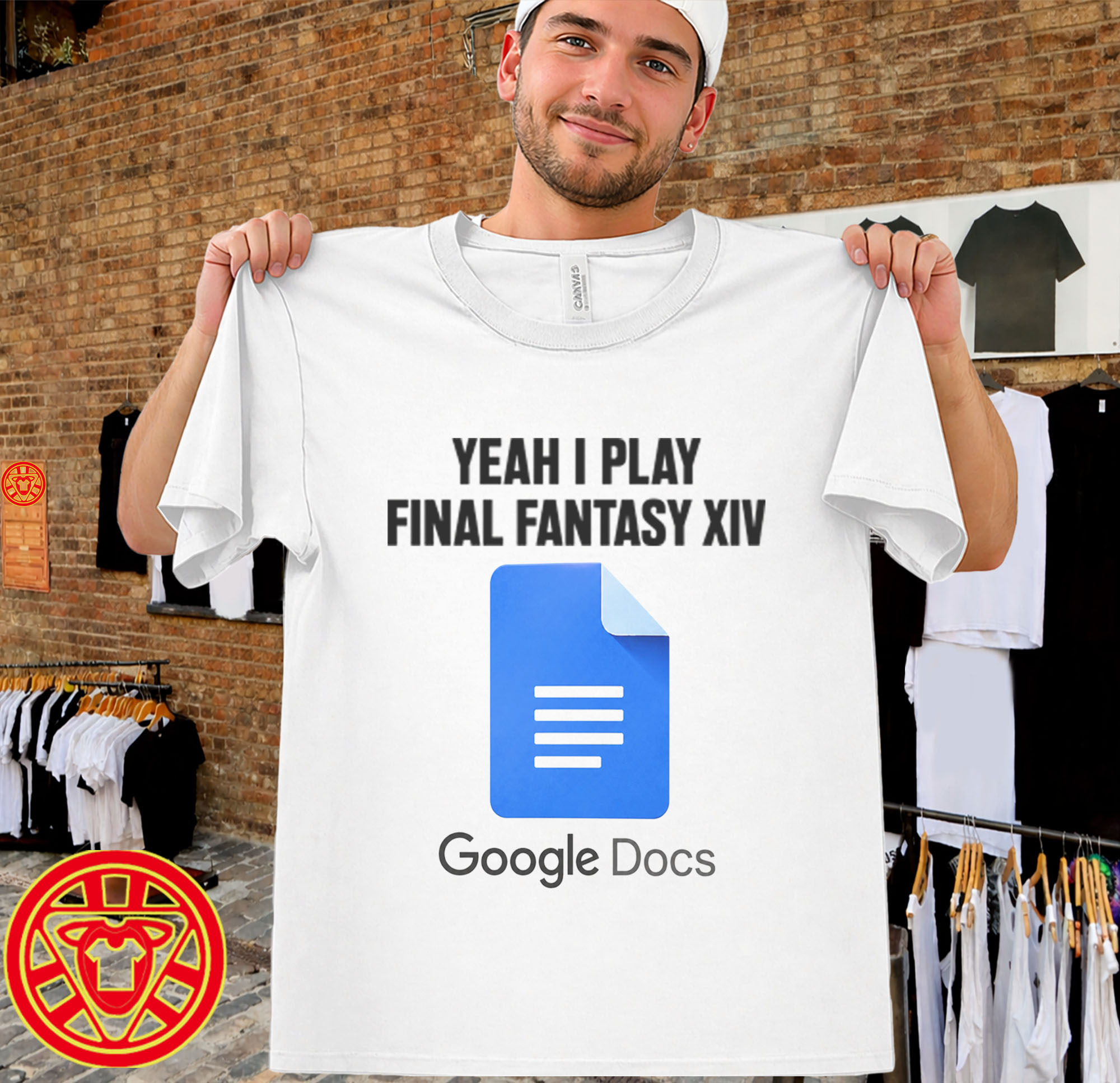 Final Fantasy XIV Google Docs-men-design