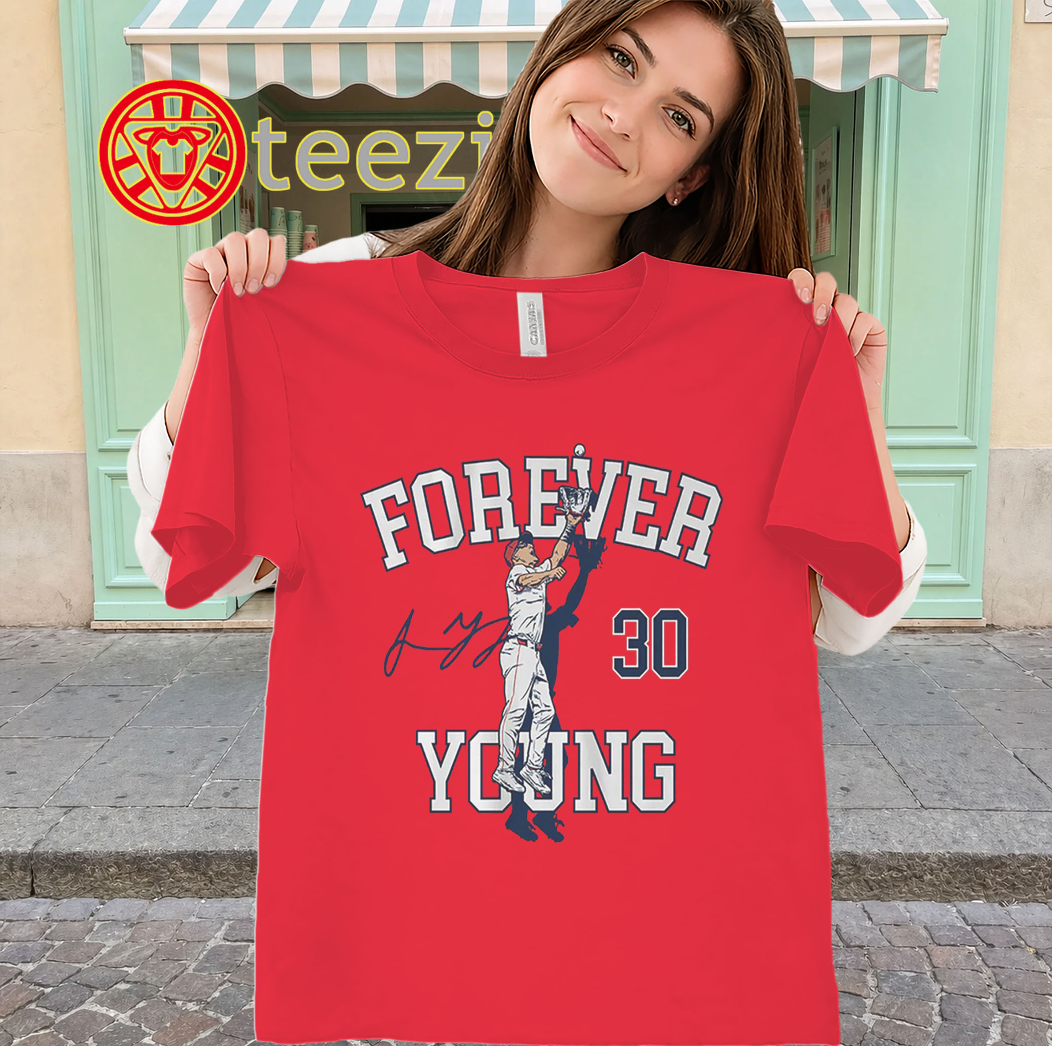 Forever Young Shirt - Jacob Young DC Baseball Legend