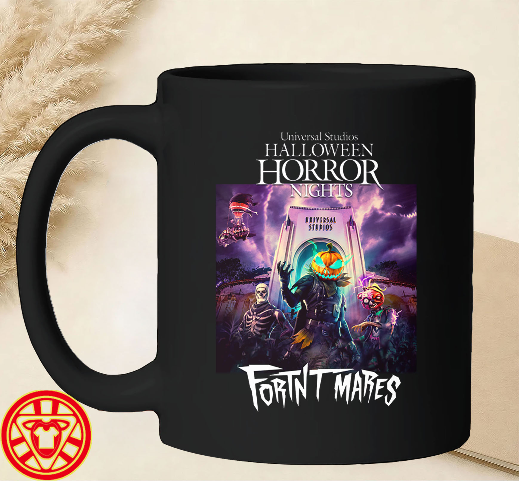 Fortnitemares Halloween Horror Nights mug-design