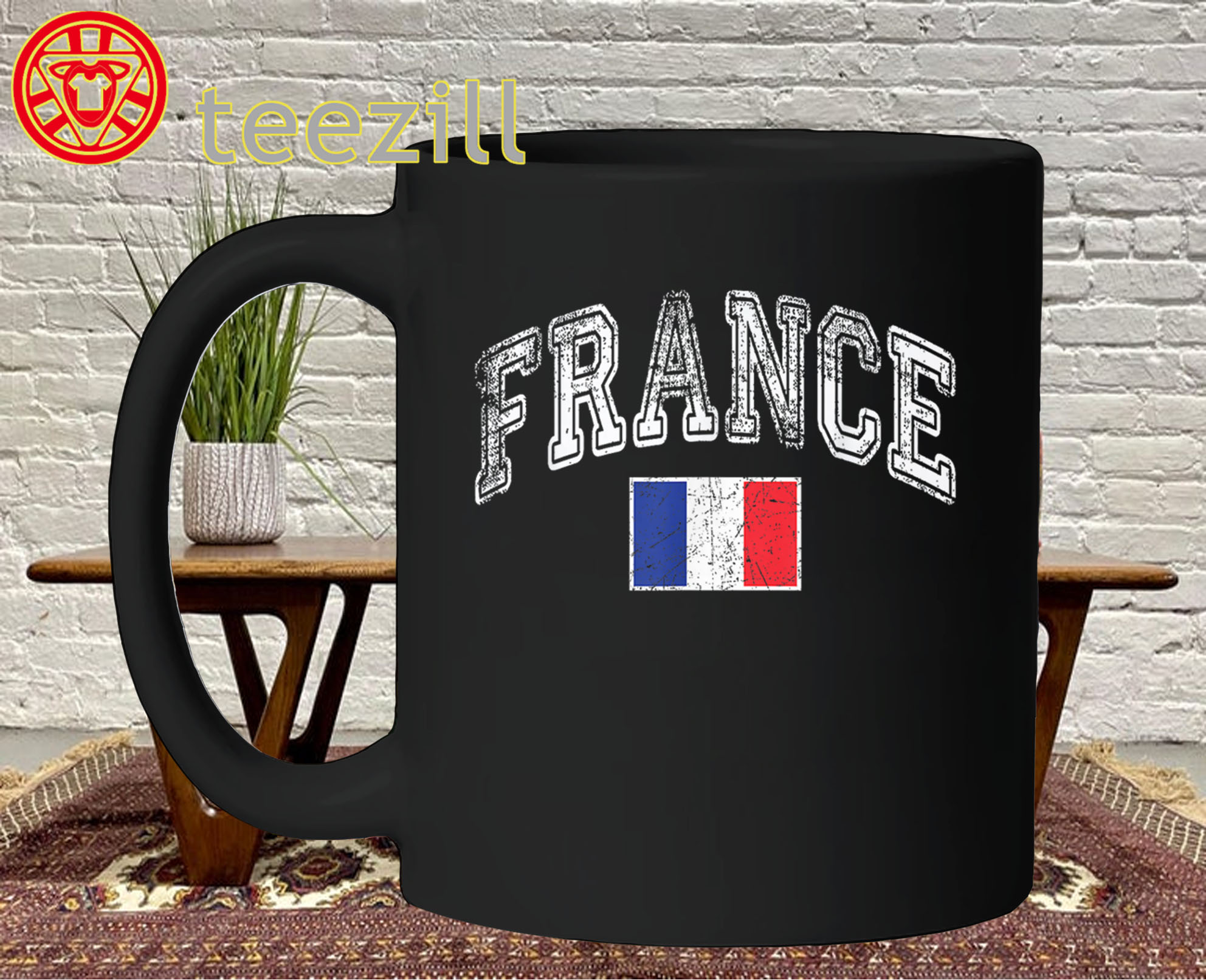 France Flag Shirt Mug