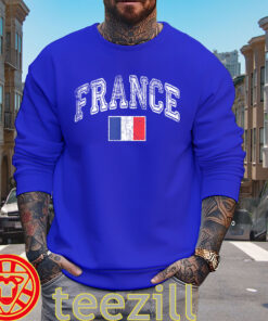 France Flag Shirt sweater