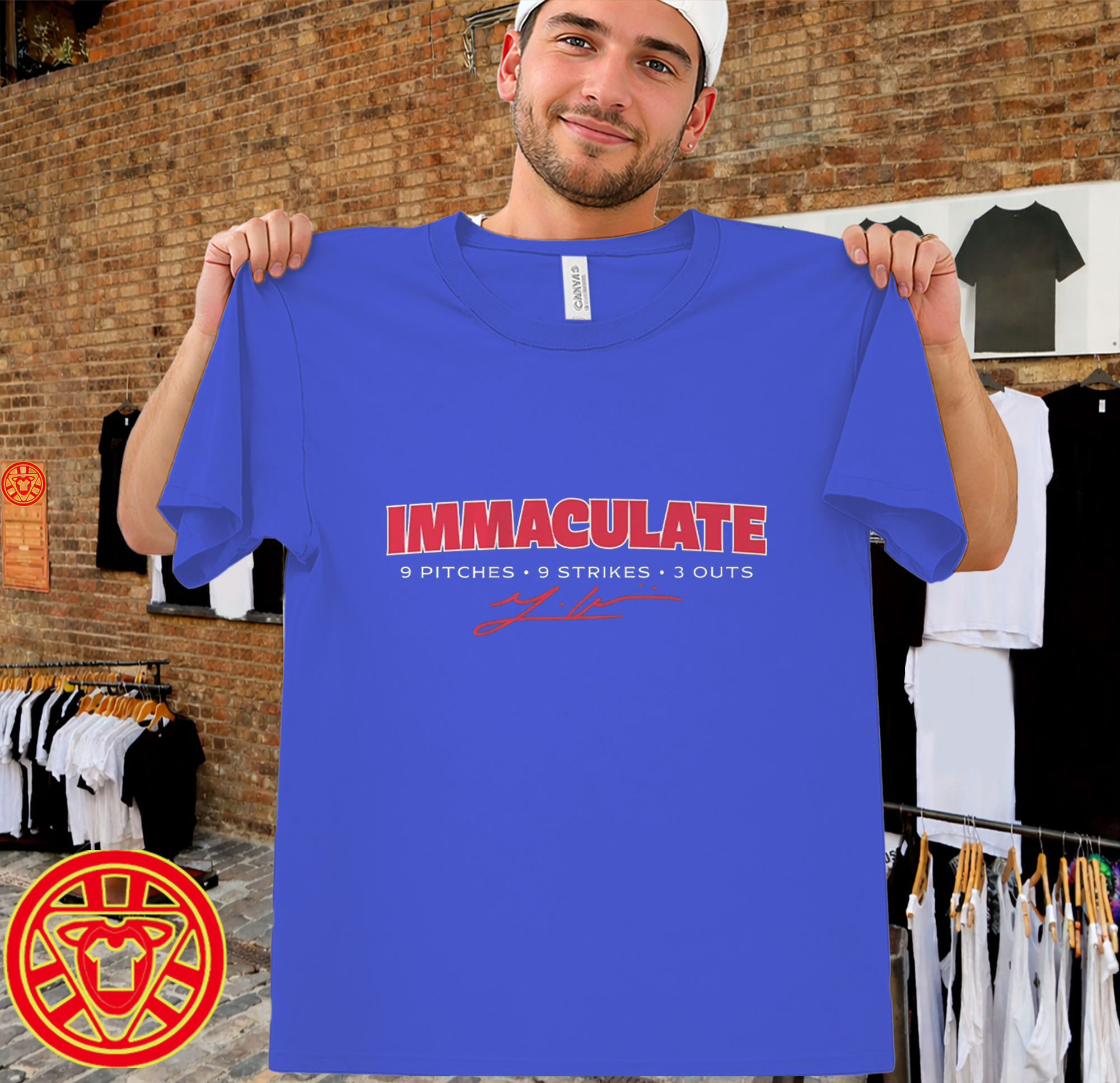 Gavin Williams The Immaculate Inning-men-design