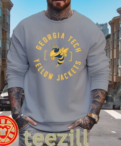 Georgia Tech Yellow Jackets Shirt - Buzz Mascot Tee sweater