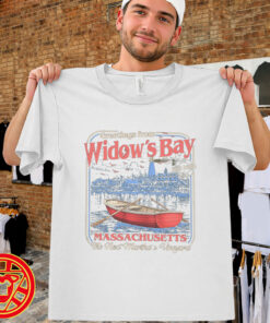 Greetings From Widow's Bay Shirt-men-design