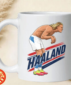 Haaland Cartoonmug-design