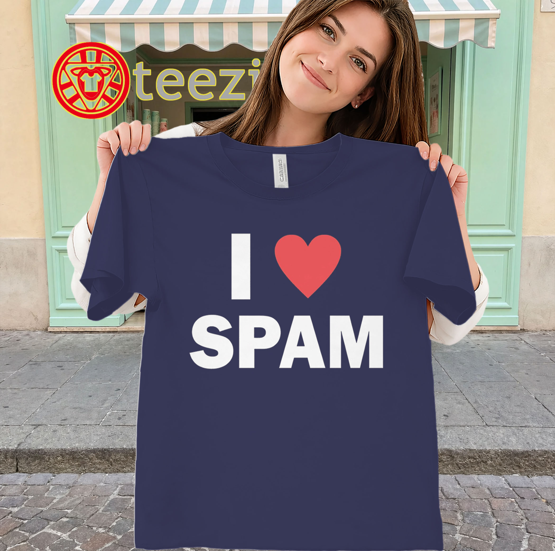 I Love Spam Shirt - Funny SPAM Meat Lover Tee