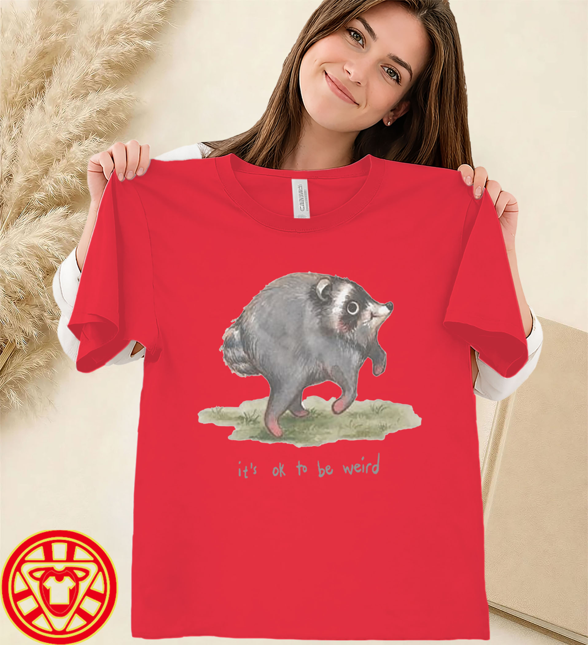 Jimothy Seattle Viral Raccoon Tee women-design