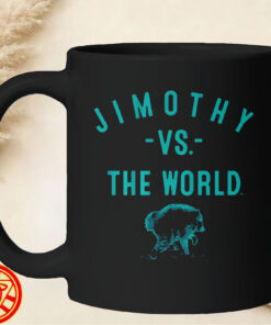 Jimothy Vs The World Shirt-mug-design
