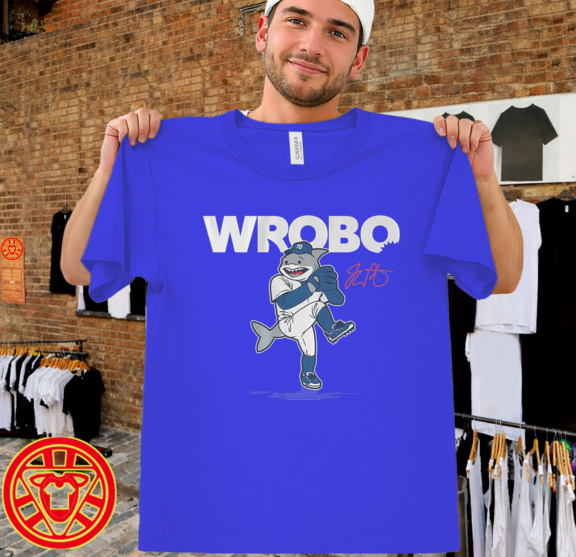 Justin Wrobleski LA Baseball Tee Men