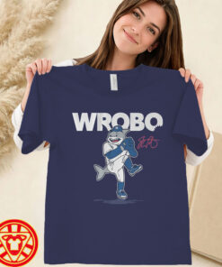 Justin Wrobleski LA Baseball Tee women-design