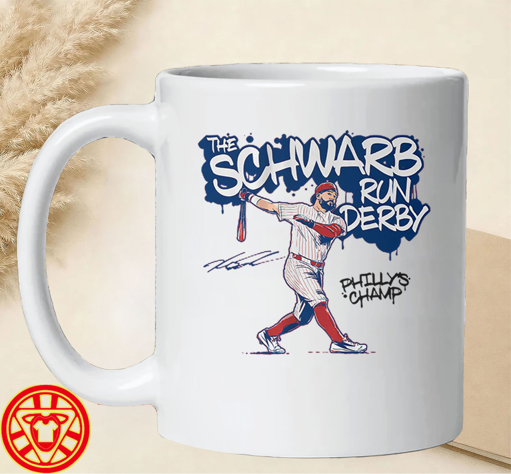 Kyle Schwarber Philly's Home Run Champ-mug-design