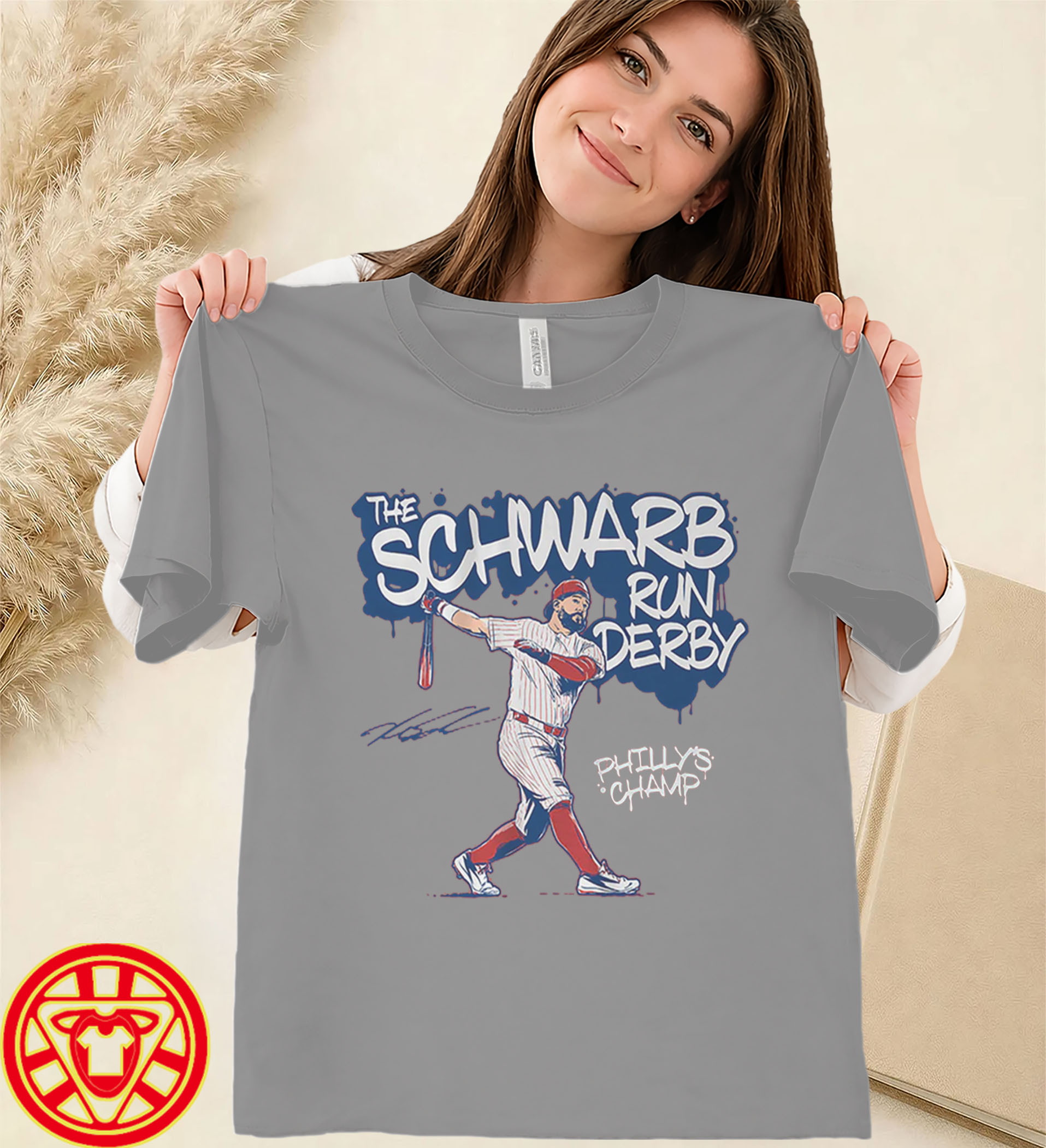 Kyle Schwarber Philly's Home Run Champwomen-design
