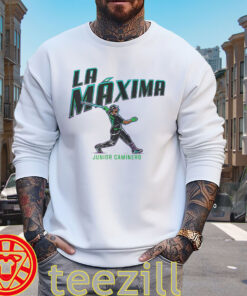 La Maxima Shirt – Junior Caminero Tampa Bay Baseball Tee sweater