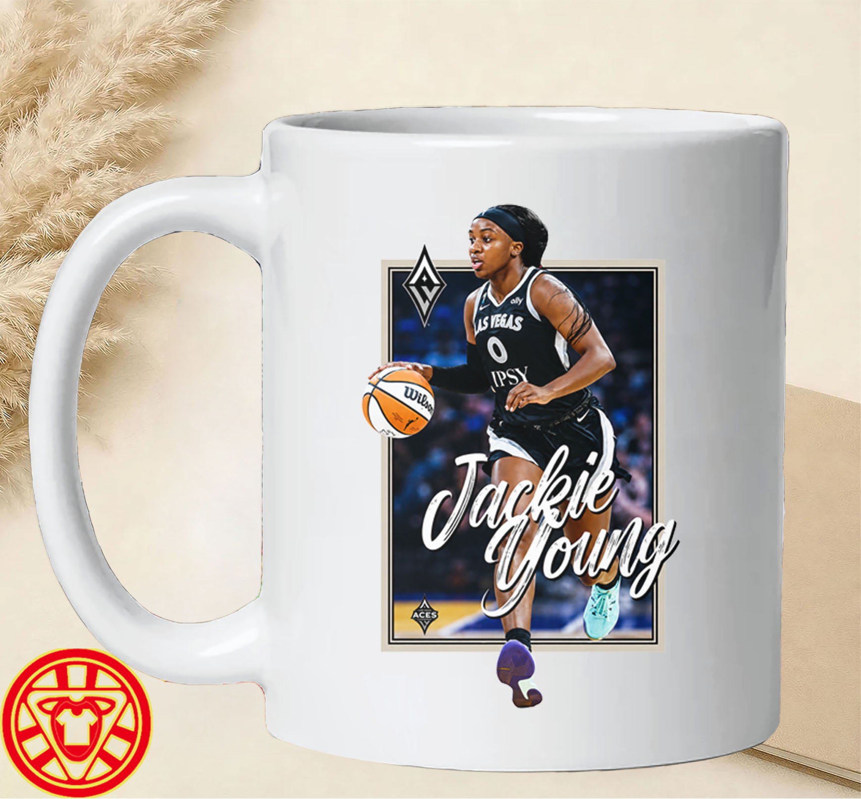 Las Vegas Aces WNBA Player Tee mug-design