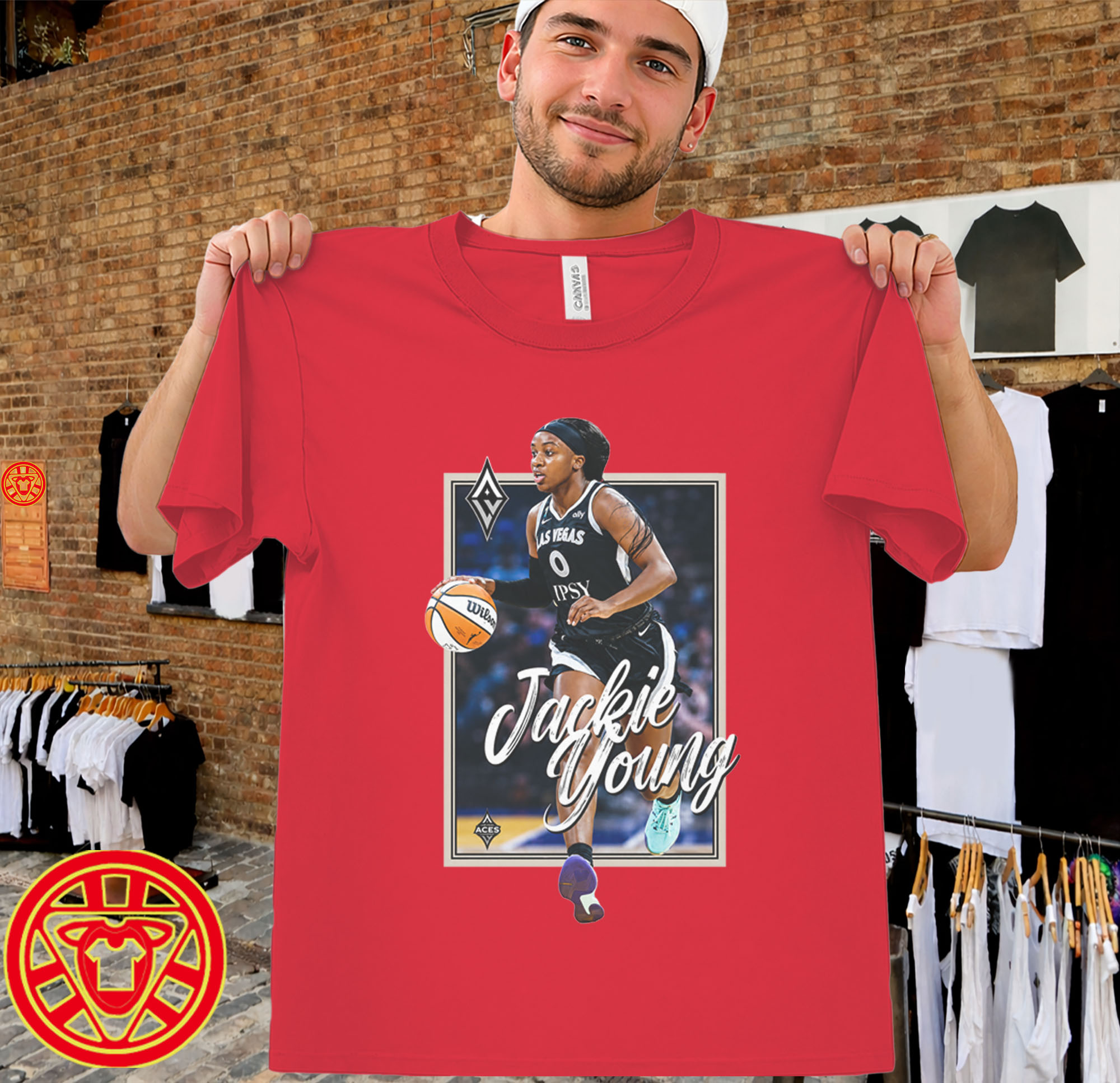 Las Vegas Aces WNBA Player Tee