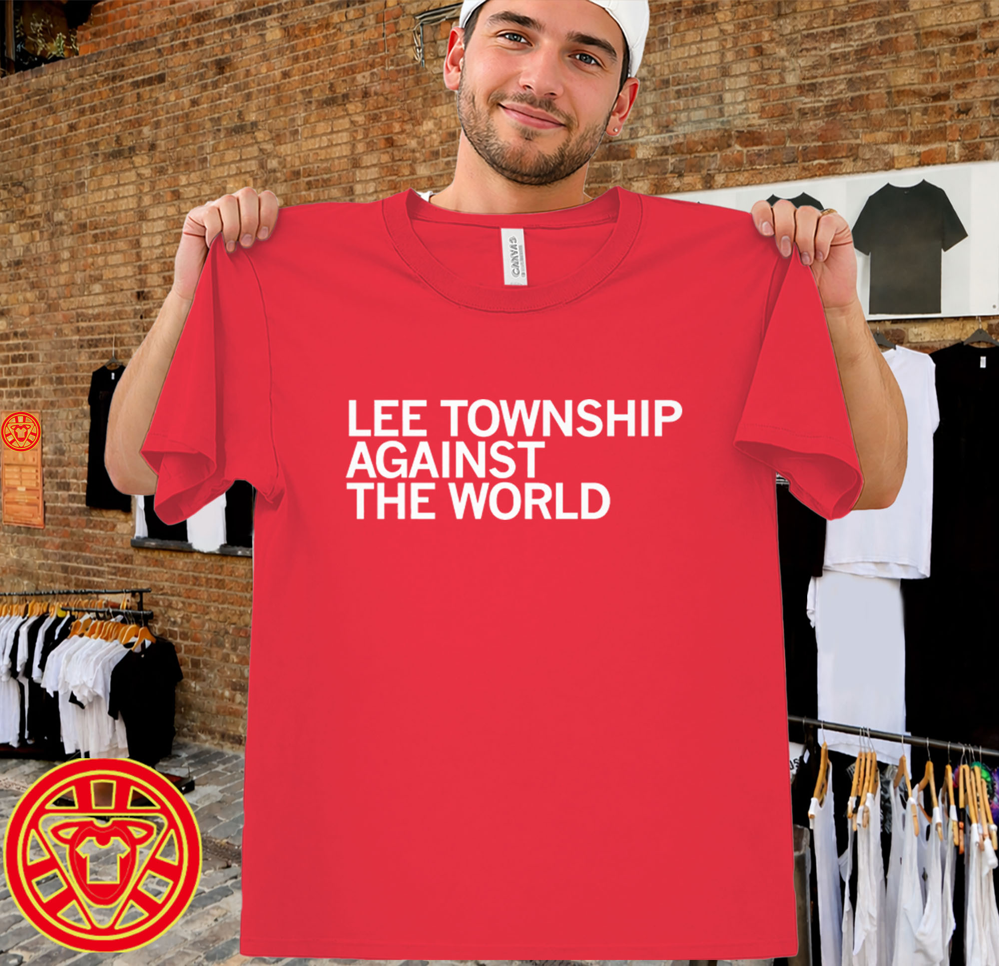 Lee Township Against The World-men-design