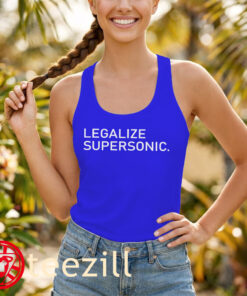 Legalize Supersonic Shirt - Aviation Humor Tee TankTop