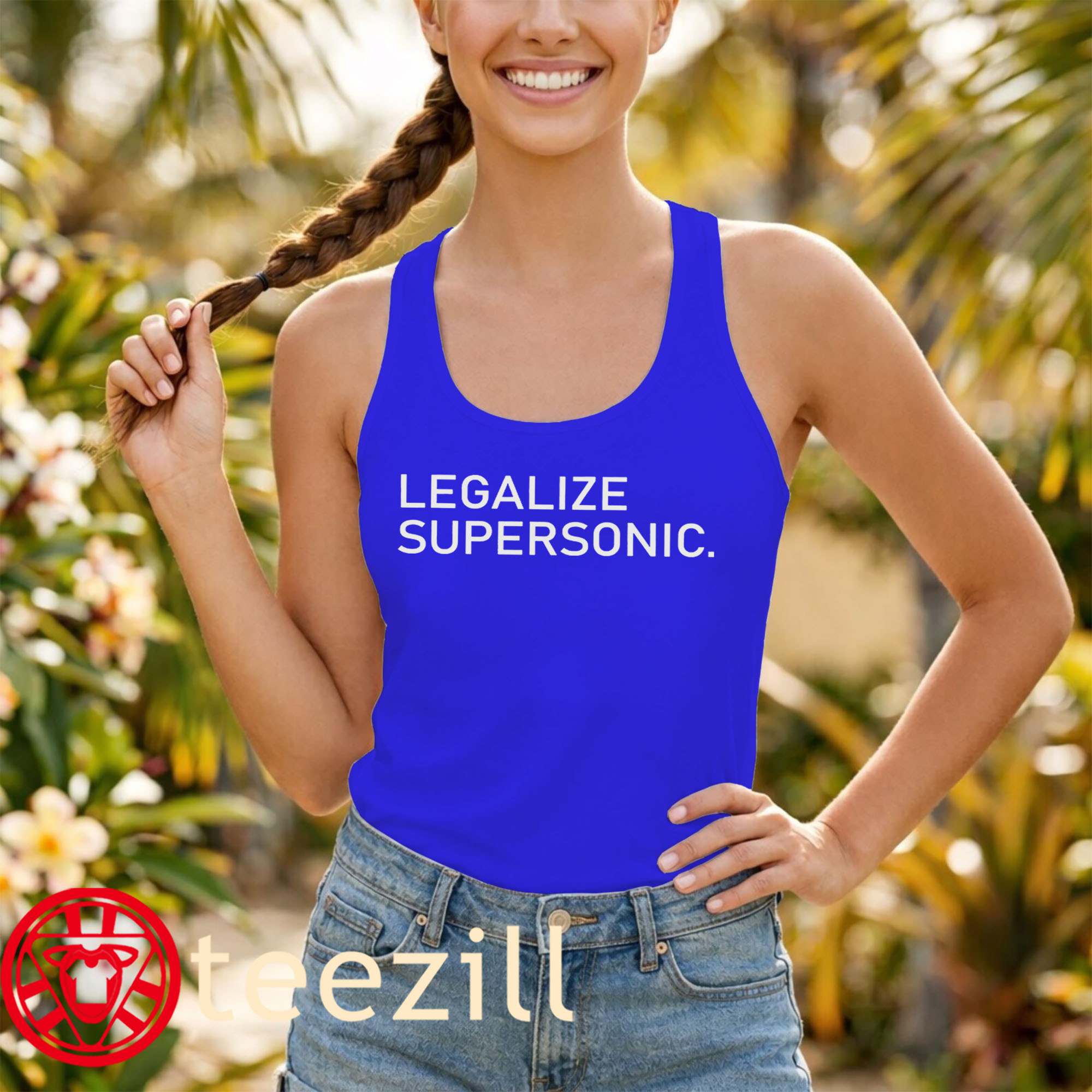 Legalize Supersonic Shirt - Aviation Humor Tee TankTop