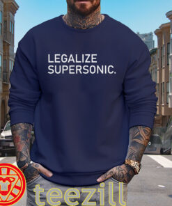 Legalize Supersonic Shirt - Aviation Humor Tee sweater