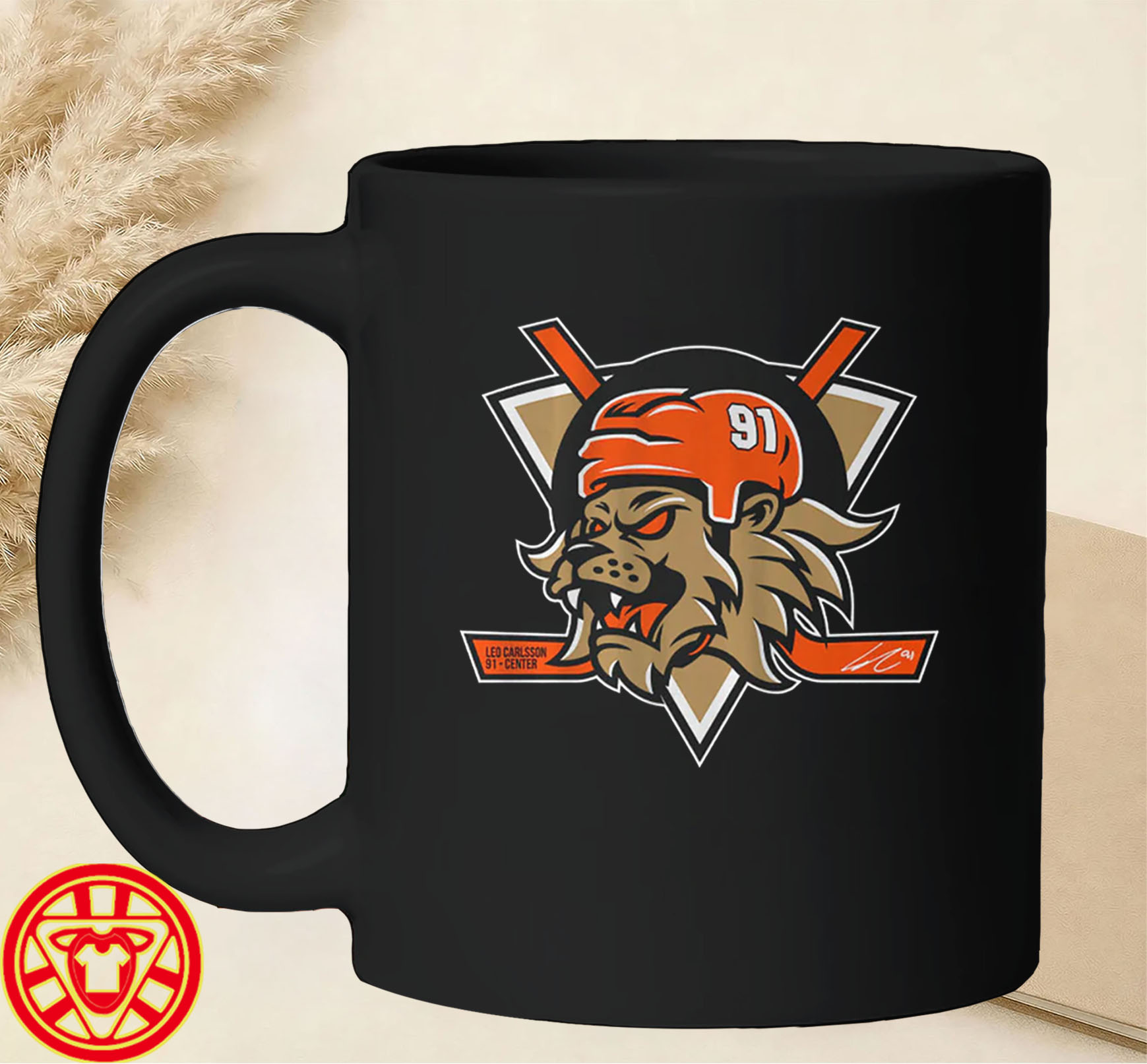 Leo Carlsson Anaheim Hockey-mug-design