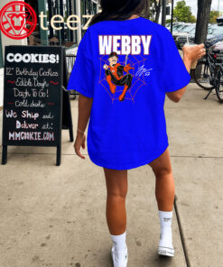 Logan Webby Shirt - Logan Webb Spider-Man Giants Tee