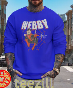 Logan Webby Shirt - Logan Webb Spider-Man Giants Tee sweater