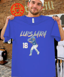 Luis Lara Shirt – Milwaukee Baseball Slugger Swing Design